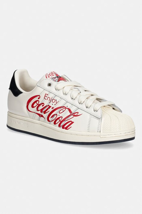 adidas Originals Superstar II x Coca Cola sneakers pánske kožené béžové KH6892