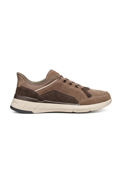 Geox U VITTOUR PLUS FAST IN SPORTY sneakers Ανδρικά δερμάτινα καφέ U669KB00022CQ66K