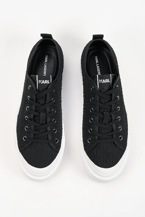 Karl Lagerfeld Kampus Max V кеди чоловічі — AW26-OBMZMM, чорний — фото 4