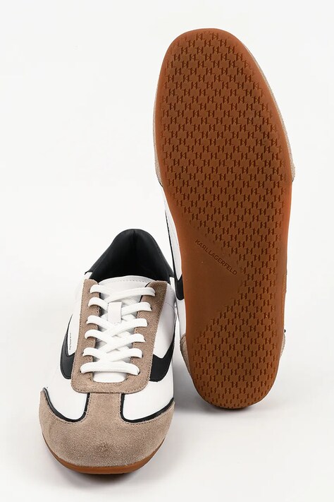 Karl Lagerfeld Devon Sneaker кросівки чоловічі шкіряні — AW26-OBMZMP, білий — фото 5