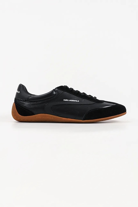 Karl Lagerfeld Devon Sneaker sneakersy męskie skórzane czarne KL54415