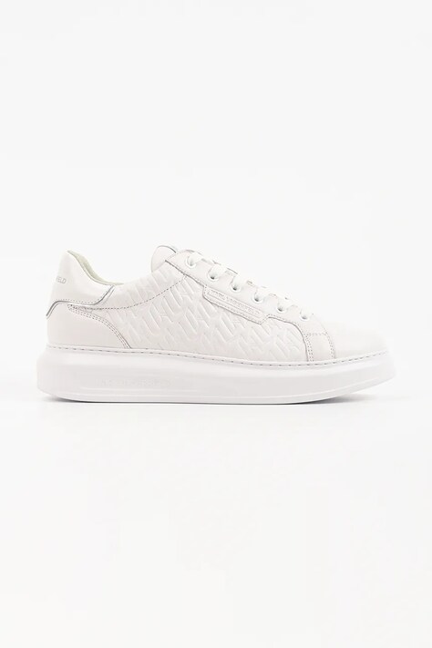 Karl Lagerfeld Kapri Mens sneakers boty pánské kožené bílé KL52549T