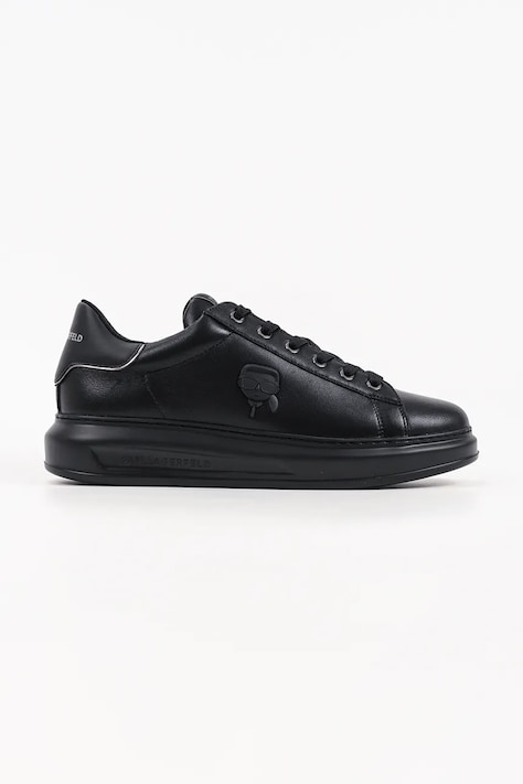 Karl Lagerfeld Kapri Nft sneakersy męskie skórzane czarne KL52570N