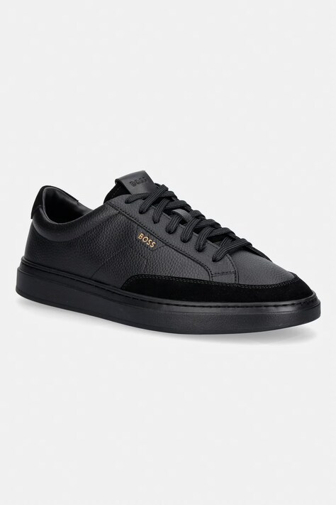 BOSS Kieran da uomo in pelle nere 50568536.005