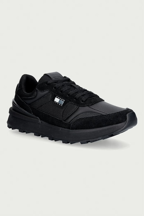 Tommy Jeans TOMMY JEANS MIX RUNNER sneakers Ανδρικά μαύρα EM0EM01775