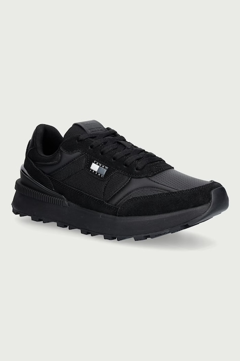 Tommy Jeans TOMMY JEANS MIX RUNNER sneakers pánske čierne EM0EM01775