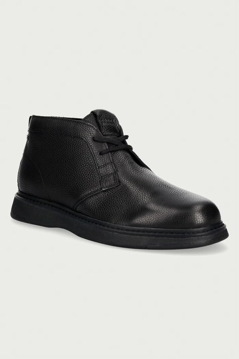 Tommy Hilfiger Обувки мъжки от кожа COMFORT LEATHER CHUKKA черни FM0FM06075