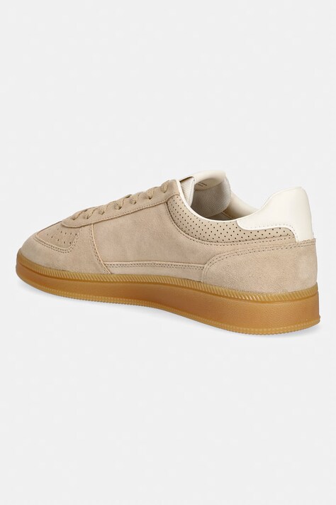 Tommy Jeans THE GREENWHCH EDGE SUEDE sneakersy męskie zamszowe beżowe EM0EM01732