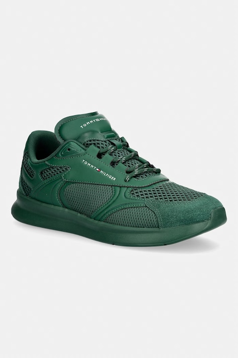 Tommy Hilfiger LIGHTWEIGHT RUNNER MONOCOLOR маратонки мъжки зелени FM0FM05928