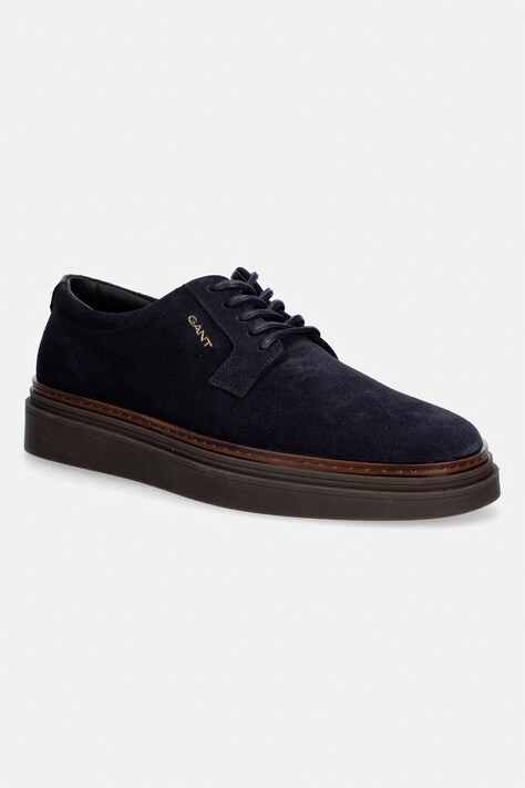 Gant Kinzoon sneakers ανδρικά σουέτ σκούρα μπλε 33633382