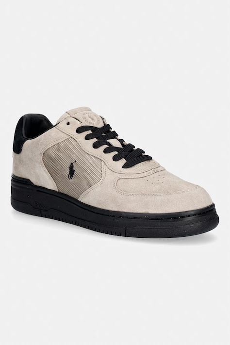 Polo Ralph Lauren Masters Crt маратонки мъжки от кожа бежови 809P11141001