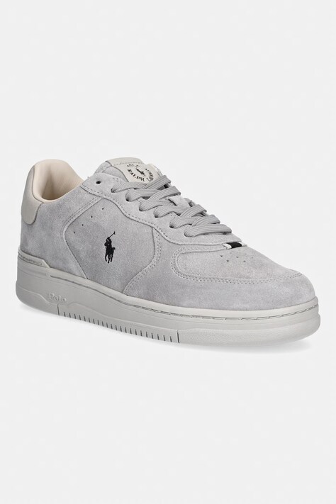 Polo Ralph Lauren Mastr Ct Rib sneakersy męskie zamszowe szare 809P13085002