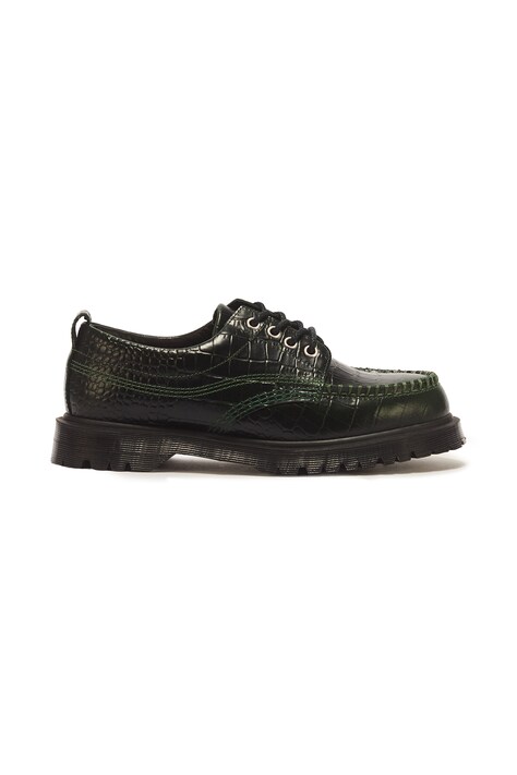 Dr. Martens Lowell półbuty skórzane zielone DM43578300