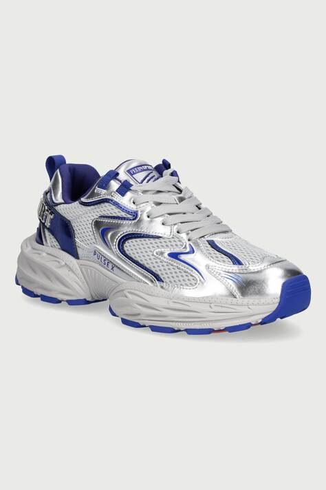 Plein Sport Pulse X 2.0 sneakersy szare na platformie USC1044.STE003N.0870