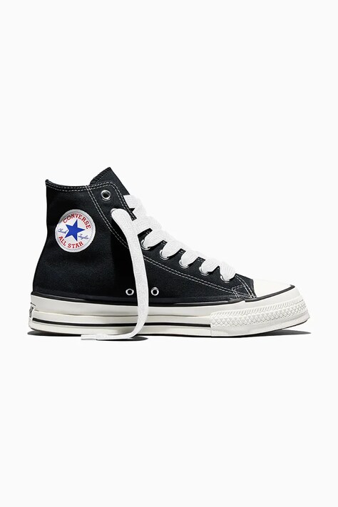 Converse Chuck Taylor Throwback HI πάνινα μαύρα A19079C