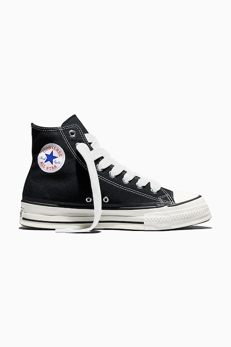 Converse Chuck Taylor Throwback HI πάνινα μαύρα A19079C