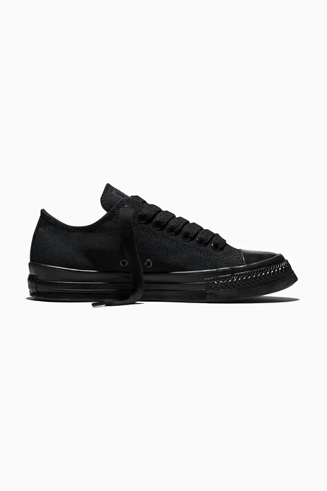 Converse Chuck Taylor Throwback OX πάνινα sneakers μαύρα χαμηλά A20528C