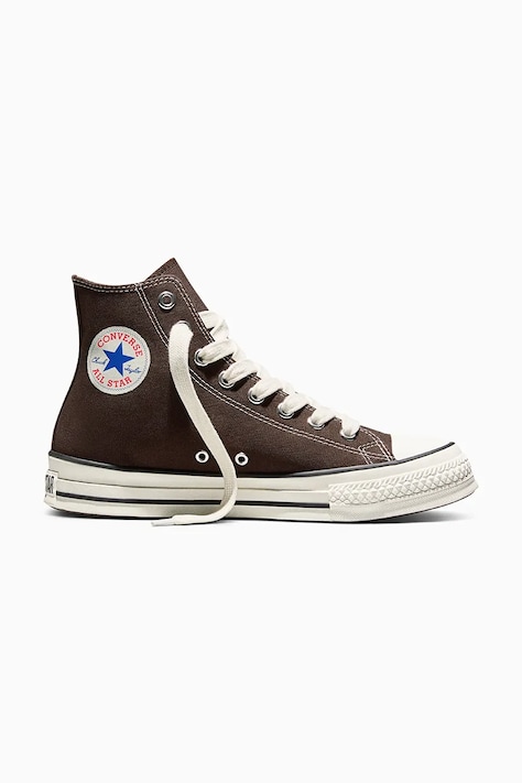 Converse Chuck Taylor Throwback HI πάνινα καφέ υψηλά A22746C