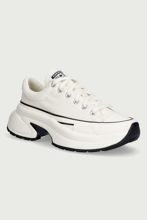 Converse Run Star Crush OX teniszcipő fehér alacsony platformos A19266C