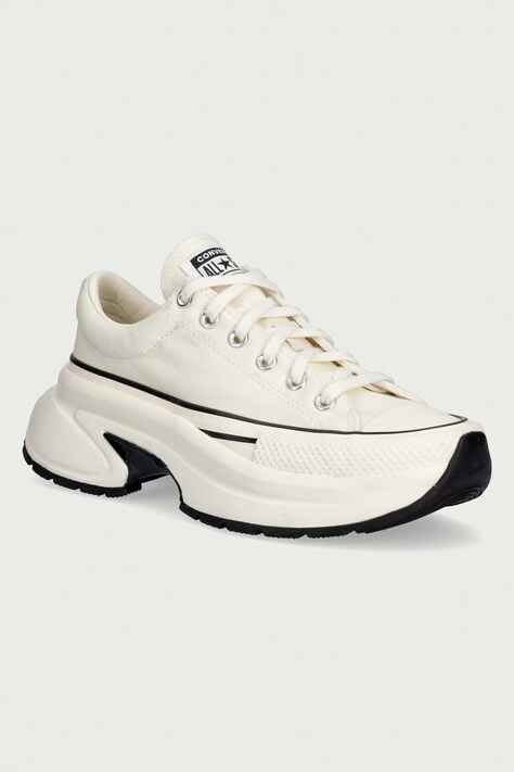 Converse Run Star Crush OX tenisówki białe niskie na platformie A19266C