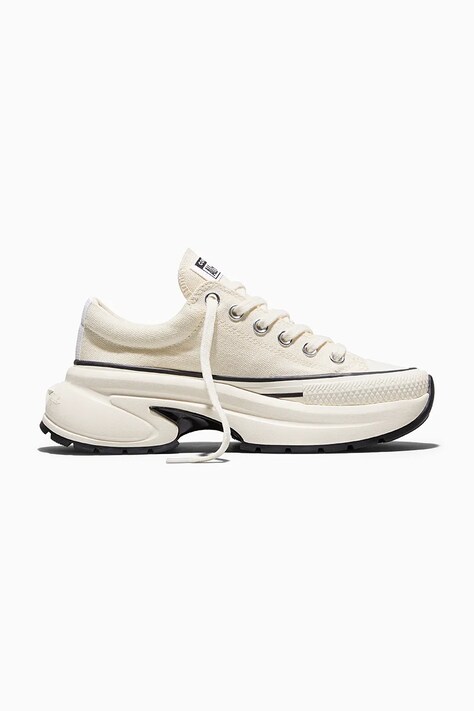 Converse Run Star Crush OX sneakers da tennista bianche basse A19266C