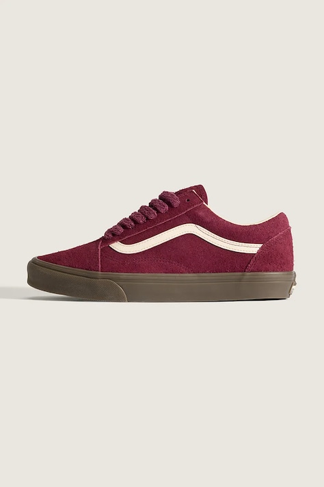 Vans Old Skool tenisice od brušene kože bordo niske VN000Z904QU1