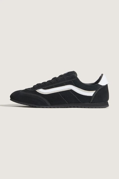 Vans Super Lowpro sneakers σουέτ μαύρα VN000Z2ZBA21