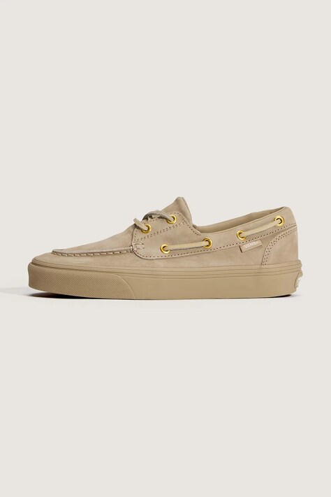 Vans 2-Eyelet Boat Shoe tenisky semišové béžové nízke VN000XVH4MG1