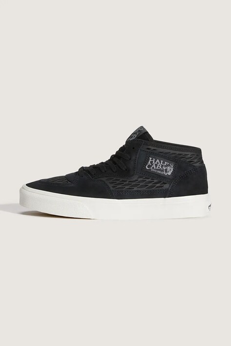 Vans Half Cab Decon tramky semišové čierne vysoké VN000EKMBLA1