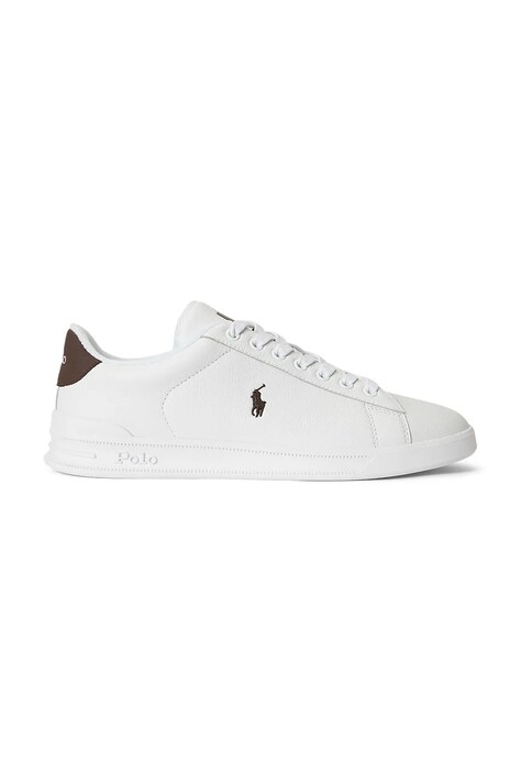 Polo Ralph Lauren Hrt Crt III superge usnjene bele 809P15745003