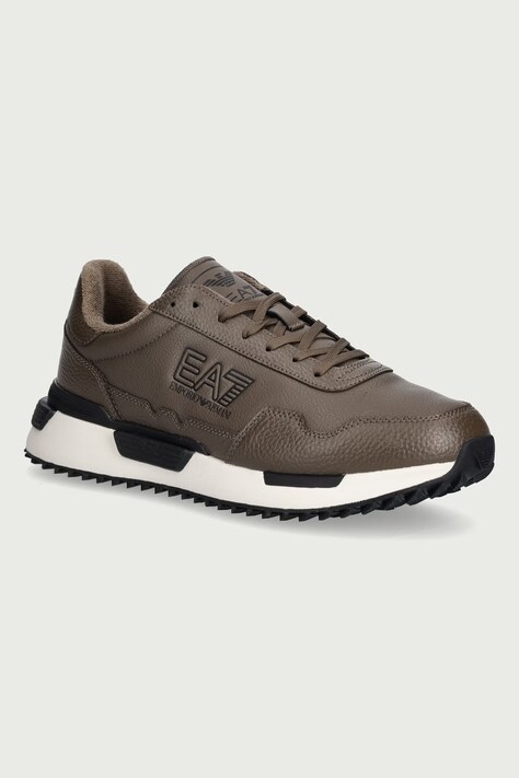 EA7 Emporio Armani Sneakersy brązowe AF28088.7X000873