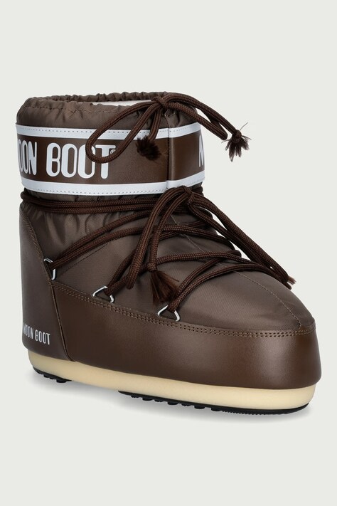 Moon Boot MB ICON LOW NYLON snehule hnedé 80D1409340 M037