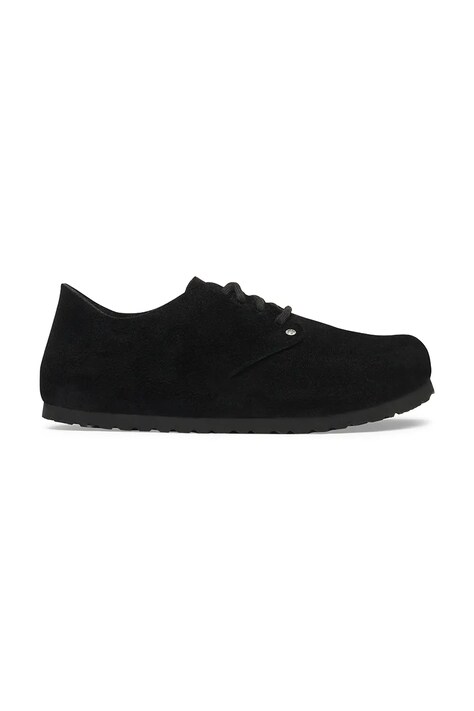 Birkenstock cipele od brušene kože Maine Suede Leather crne 1032841