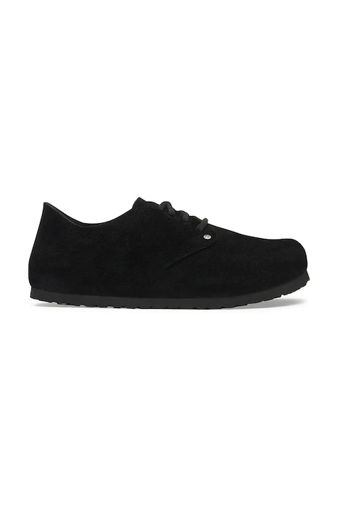 Birkenstock cipele od brušene kože Maine Suede Leather crne 1032841