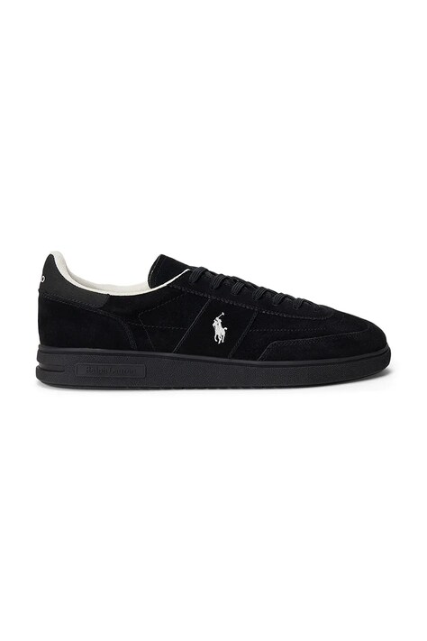 Polo Ralph Lauren Bedford Pp маратонки от велур черни 809P13079001
