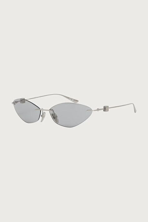 Balenciaga Okulary przeciwsłoneczne damskie srebrne BB0536S