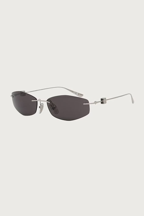 Balenciaga Okulary przeciwsłoneczne damskie srebrne BB0535S