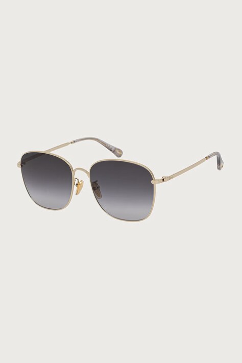 Chloe Okulary przeciwsłoneczne kwadratowe damskie złote CH0407SK