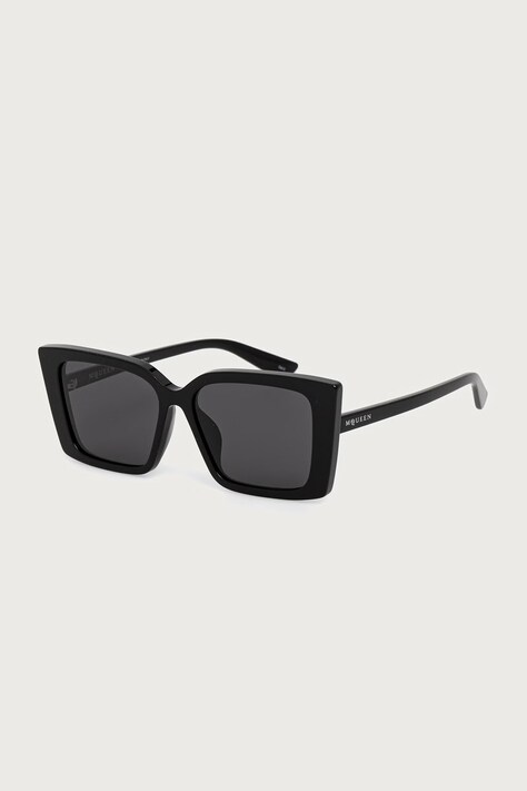 Alexander McQueen Okulary przeciwsłoneczne damskie czarne AM0578S
