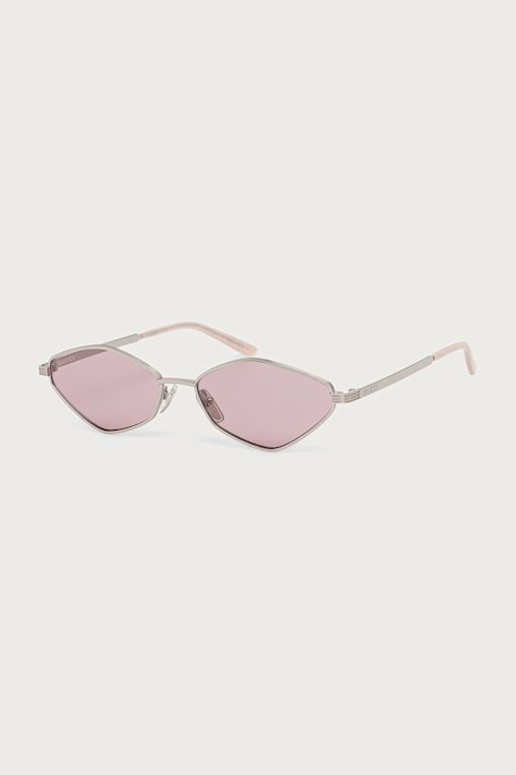 Gucci Okulary przeciwsłoneczne damskie srebrne GG2222S