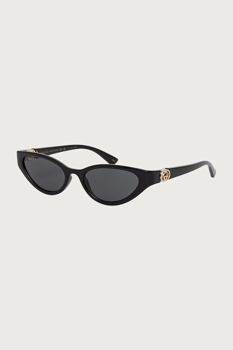 Gucci Okulary przeciwsłoneczne kocie oczy damskie czarne GG2194S