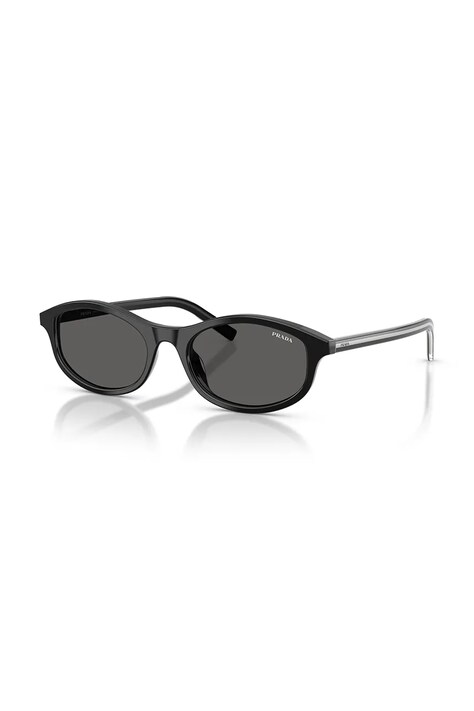 Prada Okulary przeciwsłoneczne damskie czarne 0PR.D17S