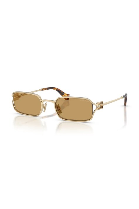Miu Miu Okulary przeciwsłoneczne damskie złote 0MU.C50S