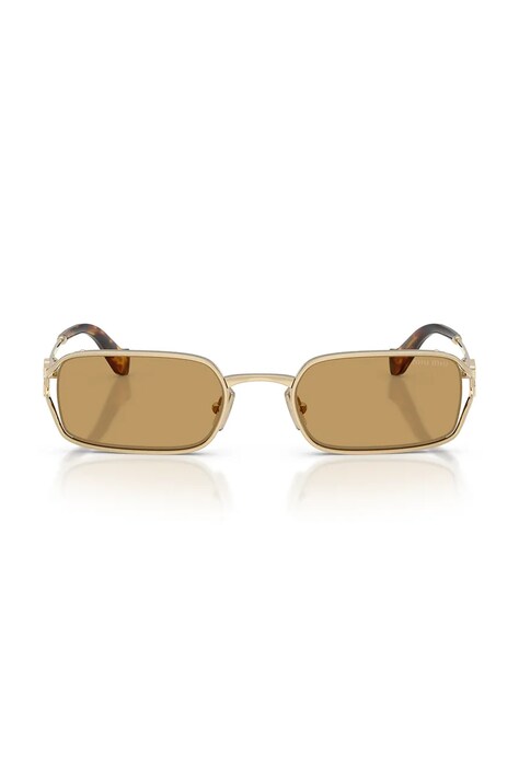 Miu Miu Okulary przeciwsłoneczne damskie złote 0MU.C50S