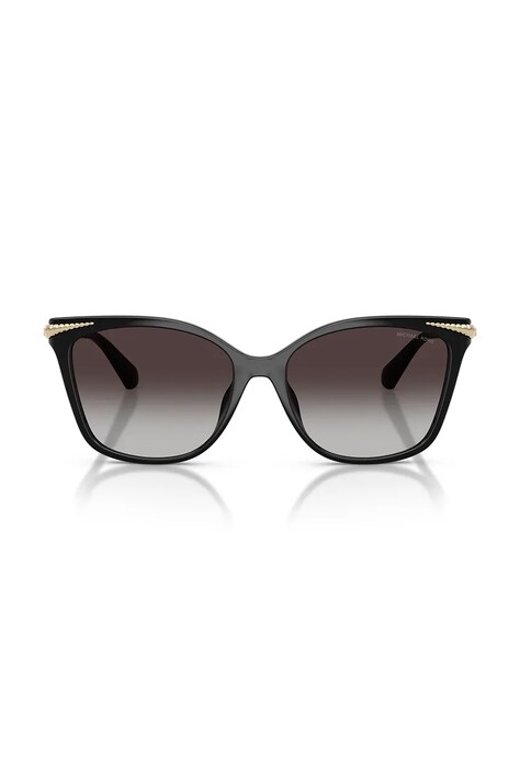Michael Kors Okulary przeciwsłoneczne kocie oczy damskie ANDERMATT czarne 0MK2295U