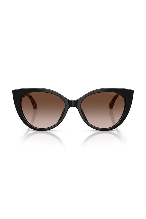 Michael Kors Okulary przeciwsłoneczne kocie oczy damskie CATALINA czarne 0MK2291U