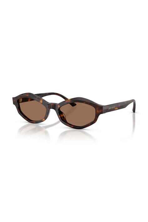 Jimmy Choo Okulary przeciwsłoneczne damskie brązowe 0JC5077U