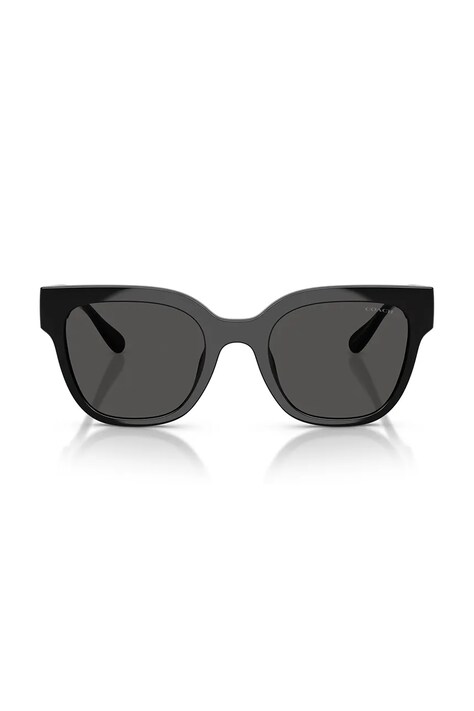 Coach Okulary przeciwsłoneczne wayfarer damskie CFT88 czarne 0HC8460U