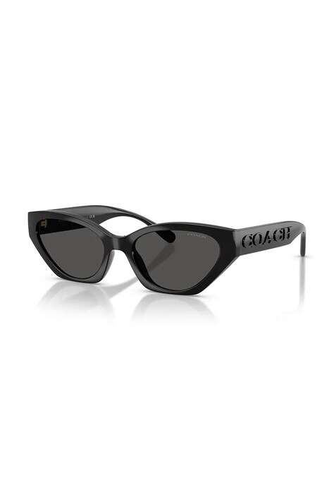 Coach Okulary przeciwsłoneczne damskie CFT83 czarne 0HC8459U