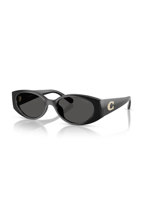Coach Okulary przeciwsłoneczne damskie CFU06 czarne 0HC8462U